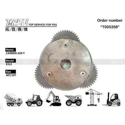 Συσκευή ASSY Μεταφοράς Εκσκαφέα E312 Energy Mining 1 Σταδίου σε Μαύρο χρώμα για Παραγωγικότητα