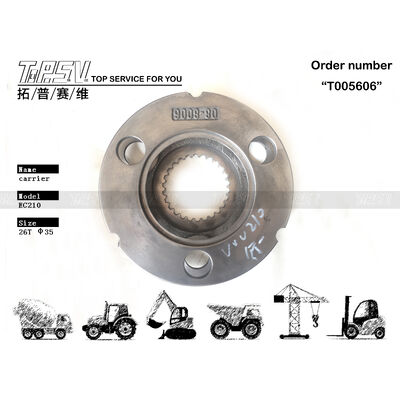 VOE14528727 Δικτύωση γρανάζων EC210 Εκσκαφέας Ταξίδι 1ος σταδίου Πλανητικός φορέας κατασκευασμένος για μηχανήματα εκσκαφής Παρέχοντας διανομή ισχύος και εμπλοκή γρανάζων