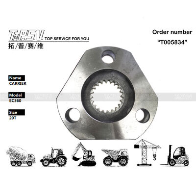VOE14566419 Διάρθρωση σιδηροτροχιών EC290D Εκσκαφέας Ταξίδι 2 σταδίων Συσκευή μεταφοράς Ανθεκτικός βαρύς φόρτος κατασκευαστικό εξοπλισμό Συστατικό για την κινητικότητα και τον έλεγχο εκσκαφέα