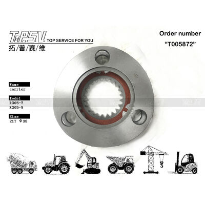 XKAQ-00189 Ατσάλι εξόρυξης ενέργειας R305 Εκσκαφέας Ταξίδι 2 σταδίων Πλανητικός μεταφορέας Βαρύ φορτίο Ανθεκτικά εξαρτήματα για μηχανήματα κατασκευής