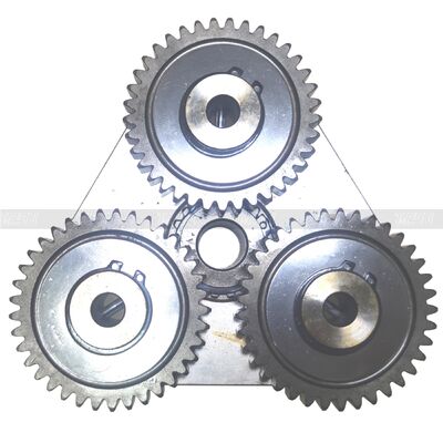 FUGHC-3-2-1159 Ατσάλινο φορτηγό εκσκαφέα Assy με πλανητικό μειωτήρα Αδιάβλητο βαρύ φορτίο PC20-6 Εκσκαφέας Ταξίδι 1 Στάδιο Φορέα ASSY Μέρος κατασκευαστικών μηχανημάτων