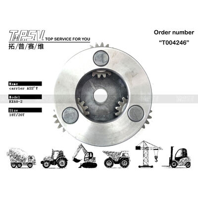 Εξαγωγέας EX60-2 Περιστροφής 2 Σταδίων Carrier ASSY Ανταλλακτικά για Περιστροφικό Κινητήρα Ανταλλακτικά Εκσκαφέα