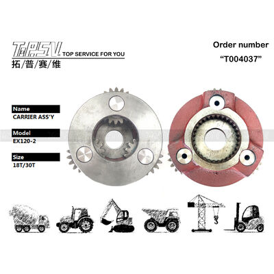 EX120-2 Τμήματα ASSY μεταφοράς 2 σταδίων για ανασκαφείς Swing