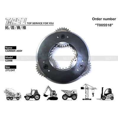 E200B Excavator Travel 1 Stage Carrier Assy Parts For Travel Drive Ανταλλακτικά Excavator
