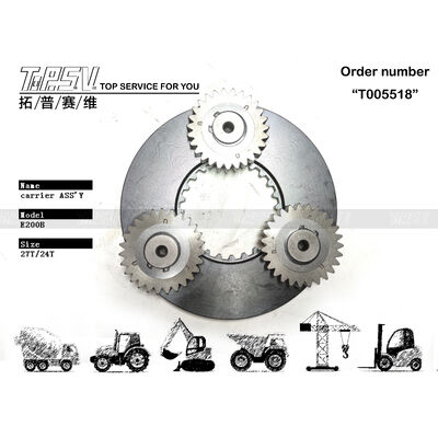 E200B Excavator Travel 1 Stage Carrier Assy Parts For Travel Drive Ανταλλακτικά Excavator