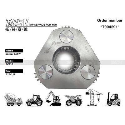 SA7118-30200 EC200B Εκσκαφέας Swing Planet Gear Carrier 22T Μέρη κινήματος