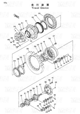 Good price 9065934 9080068 9096481 Εκσκαφέας Ταξιδιωτικοί κινητήρες Καταλόγος Υδραυλικοί Ταξιδιωτικοί κινητήρες EX100 σε απευθείας σύνδεση