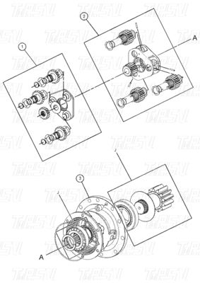 Good price 486-1577 Ατσάλινος βρόχος στην οδήγηση κλίσης εξορυκτήρα για εργαστήρια επισκευής μηχανημάτων σε απευθείας σύνδεση