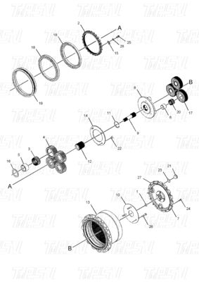 Good price E312C Καταλόγος συναρμολόγησης κινητήρα και μειωτήρα για σκάφους σε απευθείας σύνδεση