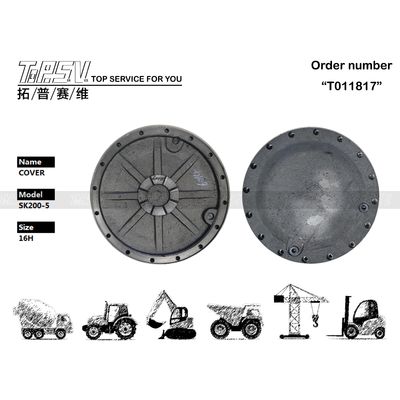 Good price 2414N4376 Εξαρτάται από τον τύπο συσκευασίας SK200-5 Εκσκαφέας Τελική οδήγηση Καλύφτης Τάκος μεταφοράς Συσκευή μεταφοράς Χάλυβα σε απευθείας σύνδεση