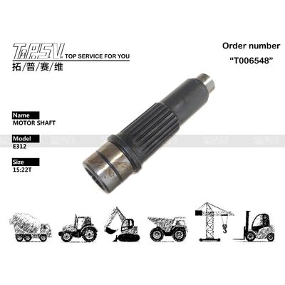 Good price 1R-5862 Υψηλή αντοχή και μακροχρόνια διάρκεια E312 Excavator Travel Motor Shaft με Transport Packaging Dealed Bag σε απευθείας σύνδεση