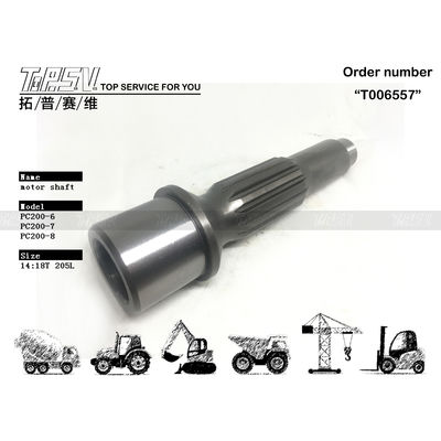 Good price 708-8F-32110 Συμφωνητικό PC200-6 Excavator Final Drive Motor Shaft Ιδανικό για μηχανήματα εκσκαφής και διάφορες μάρκες σε απευθείας σύνδεση