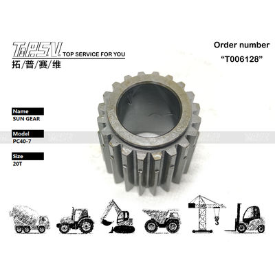 Good price Ανθεκτικό PC40-7 Εκσκαφέας Ταξίδι 2 Στάδιο Sun Gear Μέρη κινητήρα για την εξόρυξη ενέργειας σε απευθείας σύνδεση