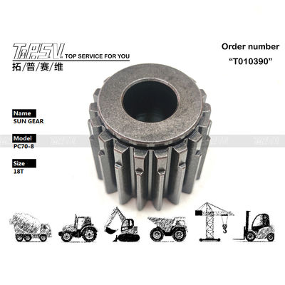 Good price TZ110D1006-00 Εξαρτάται από το Μέγεθος PC70-8 Εκσκαφέας Κίνησης 2 Σταδίων Sun Gear με Συντήρηση Λαδιού Γρανάζιων και Κίνηση Υδραυλικού Κινητήρα σε απευθείας σύνδεση