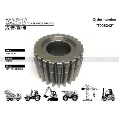 Good price 169-5590 Πλανητικός μειωτής χάλυβα E325C Excavator Travel 3 Stage Sun Gear για το σύστημα μεταφοράς εξορυκτικού εξορυκτικού εξοπλισμού σε απευθείας σύνδεση