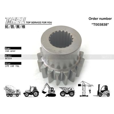 Good price SA7118-30490 Εξαρτάται από το Μέγεθος Μαύρο Χρώμα EC210 Εκσκαφέας Περιστροφής 1 Στάδιο Ηλιακό Γρανάζι για Διάφορα Μοντέλα Εκσκαφέων σε απευθείας σύνδεση