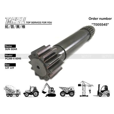 Good price Ελεύθερη εγκατάσταση PC200-6 Εκσκαφέας Ταξίδι 1 Στάδιο Sun Gear Motor για ανθεκτική κατασκευή χάλυβα σε απευθείας σύνδεση