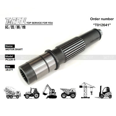 Good price Energy Mining PC120-5 Excavator Final Drive Motor Shaft Depend On Packing Type for Heavy-Duty Applications σε απευθείας σύνδεση