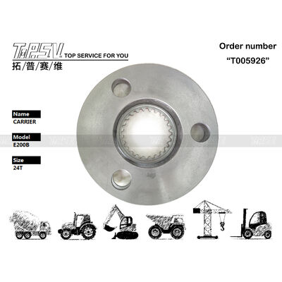 Good price 094-1514 Μαύρο E200B Εκσκαφέας Ταξίδι 2 Στάδιο Αερομεταφορέας Ακριβής Μηχανικό στοιχείο που εξασφαλίζει ομαλή περιστροφή και σταθερότητα για τις λειτουργίες εκσκαφέα σε απευθείας σύνδεση