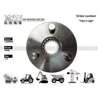 Good price XKBR-00069 Μαύρο R80-7 Excavator Swing 1 Stage Carrier συσκευή εξοπλισμένη με πλανητικό μειωτή που προσφέρει υδραυλική ισχύ και βελτιωμένη λειτουργική αντοχή σε απευθείας σύνδεση
