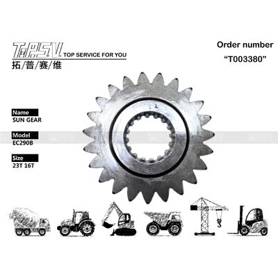 Good price VOE14547279 Ατσάλινο γρανάζι ηλίου 1 σταδίου εκσκαφέα EC290B για εύκολη εγκατάσταση στο σύστημα μετάδοσης εκσκαφέα Ομαλή εγκατάσταση σε απευθείας σύνδεση
