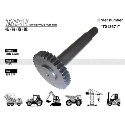 Good price Επισκευαστικά συνεργεία μηχανημάτων E315 Εκσκαφέας Ταξίδι 1 Στάδιο Ήλιος Γρανάζι Κιβώτιο Ταχυτήτων Πλανητικό Μειωτήρας Ανθεκτικό Εξοπλισμός Κατασκευών Μέρος Κιβωτίου Ταχυτήτων σε απευθείας σύνδεση