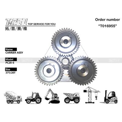 Good price FUGHC-3-2-1159 Ατσάλινο φορτηγό εκσκαφέα Assy με πλανητικό μειωτήρα Αδιάβλητο βαρύ φορτίο PC20-6 Εκσκαφέας Ταξίδι 1 Στάδιο Φορέα ASSY Μέρος κατασκευαστικών μηχανημάτων σε απευθείας σύνδεση
