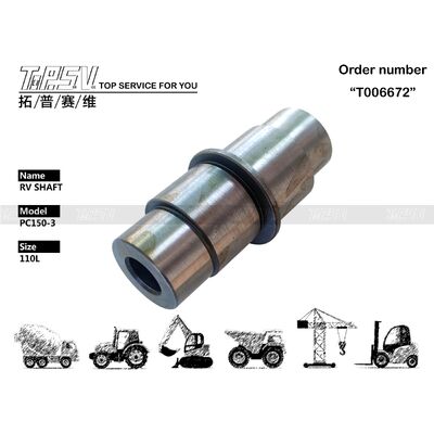 Good price TZ200A1009-00 PC150-3 Excavator Travel RV Shfat Ανταλλακτικά για Travel Drive Ανταλλακτικά εκσκαφέων σε απευθείας σύνδεση