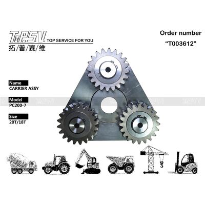 PC200-7 Αξοσκαφικό Χόλινγκ 1 Στάδιο Φορέα ASSY Για Εξοπλισμό Εξόρυξης