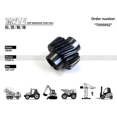 Good price 201-26-61330 PC60-6 Ανταλλακτικά στροφών εκσκαφέων για ανταλλακτικά εκσκαφέων σε απευθείας σύνδεση