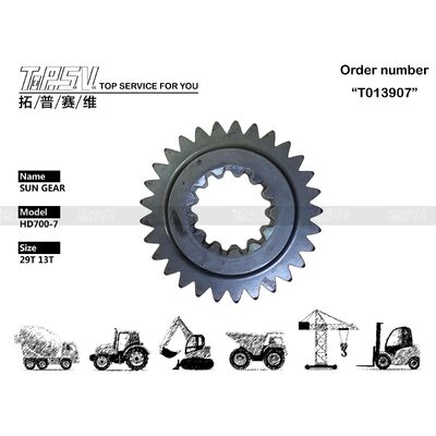 Good price Κούνια εκσκαφέα HD700-7 1 σταδίου Sun Gear Pinion For Swing Drive Ανταλλακτικά εκσκαφέα σε απευθείας σύνδεση