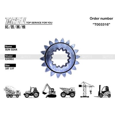 Good price 418-7160 E349D2 Ανταλλακτικά εκσκαφέα εκσκαφέα 1 σταδίου εξαρτήματα εργαλείων Sun For Swing Drive Ανταλλακτικά εκσκαφέα σε απευθείας σύνδεση
