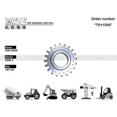 Good price 3039392 EX60-1 Ανταλλακτικά εκσκαφέα εκσκαφέα 1 σταδίου ανταλλακτικά εργαλείων Sun For Swing Drive Excavator σε απευθείας σύνδεση
