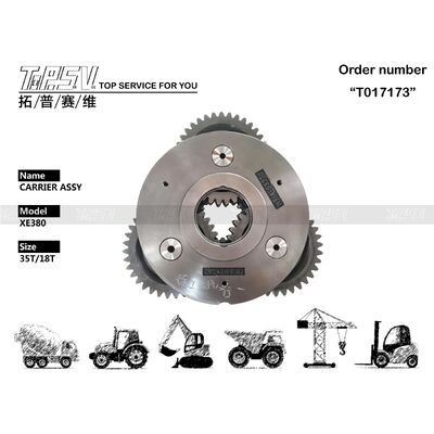 XE380 Excavator Travel 1 Stage Carrier Assy Parts For Travel Drive Ανταλλακτικά Excavator