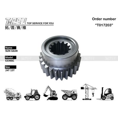 570-5850 E336GC Excavator Swing 1 Stage Sun Parts for Swing Drive Excavator Ανταλλακτικά