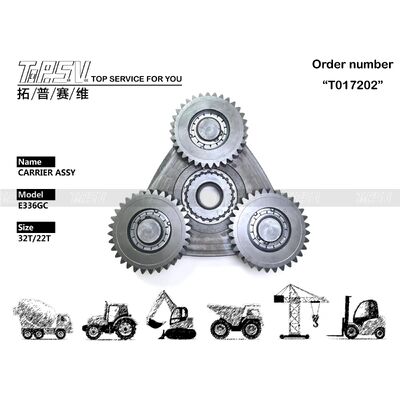 570-5865 E336GC Excavator Swing 1 Stage Carrier ASSY Parts For Swing Drive Excavator Ανταλλακτικά